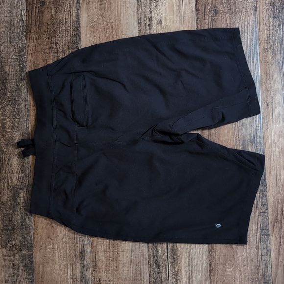 Lululemon Connector Sweat Shorts Jogger Shorts Size Large In Black - Picture 2 of 10